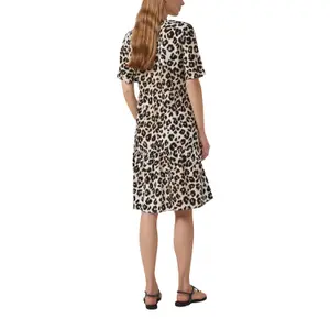 Kurzes Viskosekleid mit Rüschen Damen s.Oliver image-3