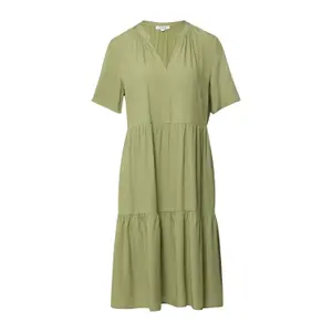 Kurzes Viskosekleid mit Rüschen Damen s.Oliver image-0