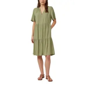 Kurzes Viskosekleid mit Rüschen Damen s.Oliver image-5