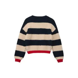Pull en maille à col rond coupe ample fille s.Oliver image-1