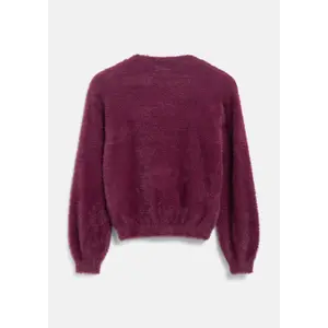 Pull en maille à col rond coupe ample fille s.Oliver image-3