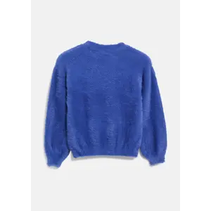 Pull en maille à col rond coupe ample fille s.Oliver image-3