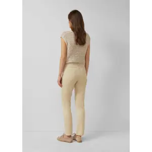 Damen Slim Fit Satin Baumwollhose s.Oliver image-2