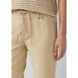 Damen Slim Fit Satin Baumwollhose s.Oliver image-4