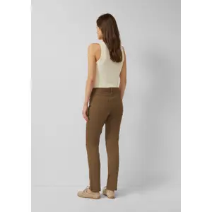 Damen Slim Fit Satin Baumwollhose s.Oliver image-2