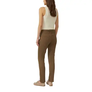 Damen Slim Fit Satin Baumwollhose s.Oliver image-3