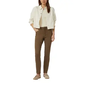 Damen Slim Fit Satin Baumwollhose s.Oliver image-5