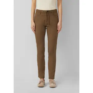 Damen Slim Fit Satin Baumwollhose s.Oliver image-6