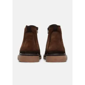 Leather Ankle Boots with Elastic Inserts s.Oliver image-2