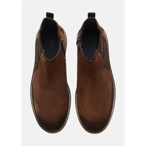 Leather Ankle Boots with Elastic Inserts s.Oliver image-4