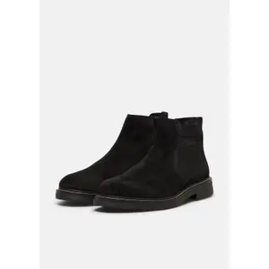 Leather Ankle Boots with Elastic Inserts s.Oliver image-2