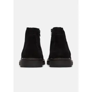 Leather Ankle Boots with Elastic Inserts s.Oliver image-3