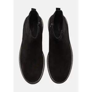 Leather Ankle Boots with Elastic Inserts s.Oliver image-5