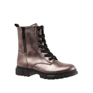 Child Lace-Up Leather-Look Boots s.Oliver