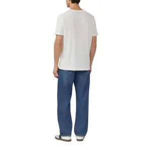 T-shirt in filo fiammato con bordo aperto al collo s.Oliver image-5