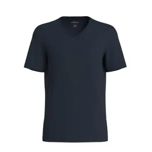 T-shirt in filo fiammato con bordo aperto al collo s.Oliver image-0