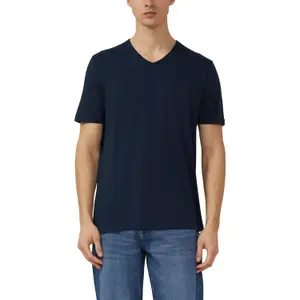 T-shirt in filo fiammato con bordo aperto al collo s.Oliver image-2