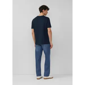T-shirt in filo fiammato con bordo aperto al collo s.Oliver image-4