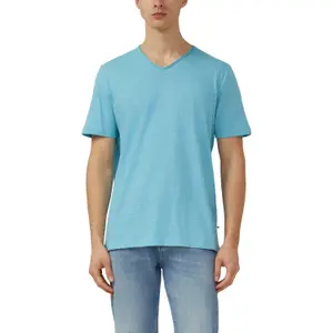 T-shirt in filo fiammato con bordo aperto al collo s.Oliver image-2