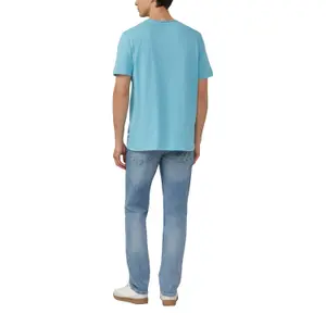 T-shirt in filo fiammato con bordo aperto al collo s.Oliver image-5