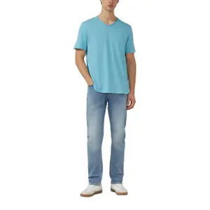 T-shirt in filo fiammato con bordo aperto al collo s.Oliver image-6