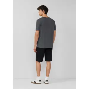 T-shirt in filo fiammato con bordo aperto al collo s.Oliver image-4