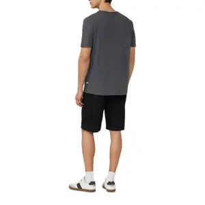 T-shirt in filo fiammato con bordo aperto al collo s.Oliver image-5