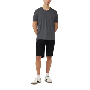 T-shirt in filo fiammato con bordo aperto al collo s.Oliver image-6