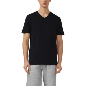 T-shirt in filo fiammato con bordo aperto al collo s.Oliver image-2