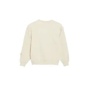 Oversized Sweatshirt with Embroidery and Flocked Print - Brushed Interior Girl s.Oliver image-4
