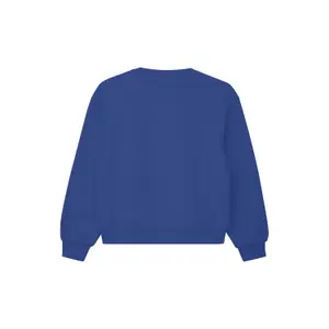 Oversized Sweatshirt with Embroidery and Flocked Print - Brushed Interior Girl s.Oliver image-1