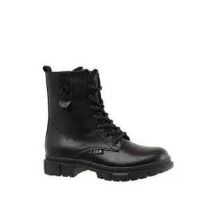 Lace-up Faux Leather Ankle Boots Child s.Oliver