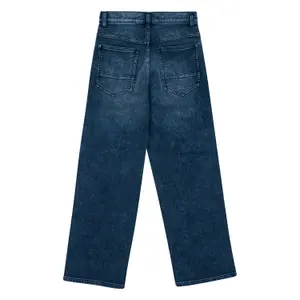 Baggy Jeans Relaxed Fit Mittlere Taille Weite Beine Used-Effekt Kind s.Oliver image-1
