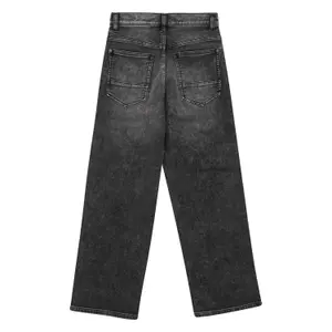 Baggy Jeans Relaxed Fit Mittlere Taille Weite Beine Used-Effekt Kind s.Oliver image-1