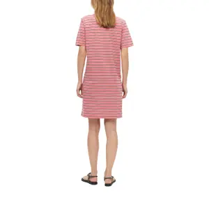 Kurzarm-Jersey-Kleid für Damen mit Streifen s.Oliver image-3