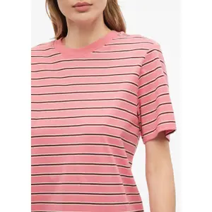 Kurzarm-Jersey-Kleid für Damen mit Streifen s.Oliver image-4
