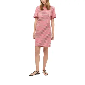 Kurzarm-Jersey-Kleid für Damen mit Streifen s.Oliver image-5