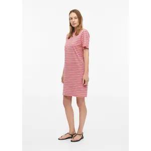 Kurzarm-Jersey-Kleid für Damen mit Streifen s.Oliver image-6