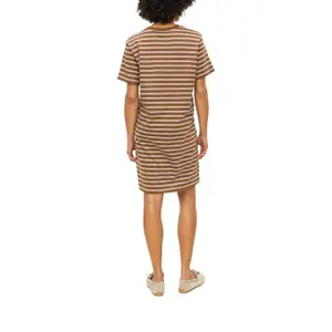 Kurzarm-Jersey-Kleid für Damen mit Streifen s.Oliver image-3