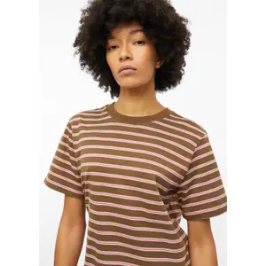 Kurzarm-Jersey-Kleid für Damen mit Streifen s.Oliver image-4