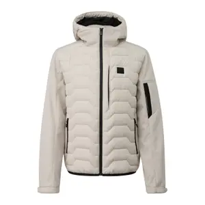 Hooded Outdoor Quilted Jacket in Mixed Fabrics s.Oliver image-0