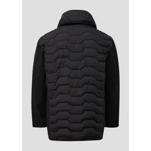 Hooded Outdoor Quilted Jacket in Mixed Fabrics s.Oliver image-2