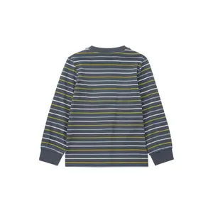 Gestreiftes Langarm-T-Shirt mit Stickerei für Kinder s.Oliver image-1