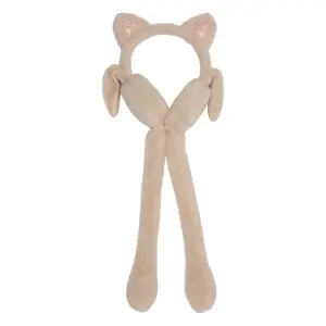 Teddy Plush Earmuffs with Jewel Detail for Girls s.Oliver image-0