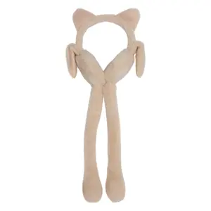 Teddy Plush Earmuffs with Jewel Detail for Girls s.Oliver image-1