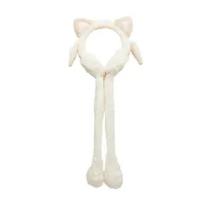 Teddy Plush Earmuffs with Jewel Detail for Girls s.Oliver image-2