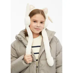 Teddy Plush Earmuffs with Jewel Detail for Girls s.Oliver image-5