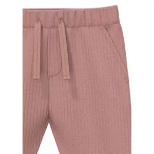 Ribbade leggings med elastisk midja och dragsko för spädbarn s.Oliver image-6