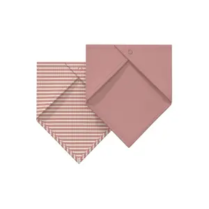 Gestreifte Baby-Jersey-Schal mit Druckknopf s.Oliver (x2) image-1