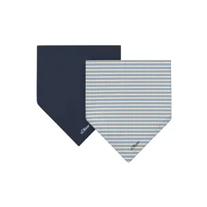 Gestreifte Baby-Jersey-Schal mit Druckknopf s.Oliver (x2)